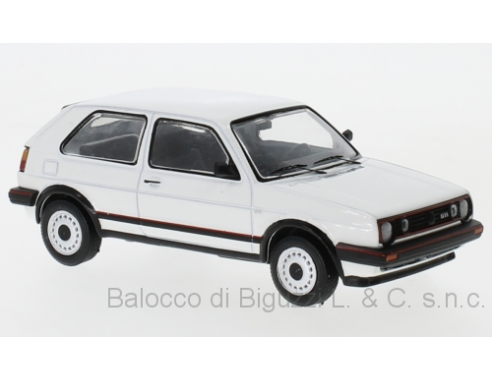 Ixo model CLC325N VW GOLF GTI MKII 1984 WHITE 1:43 Modellino