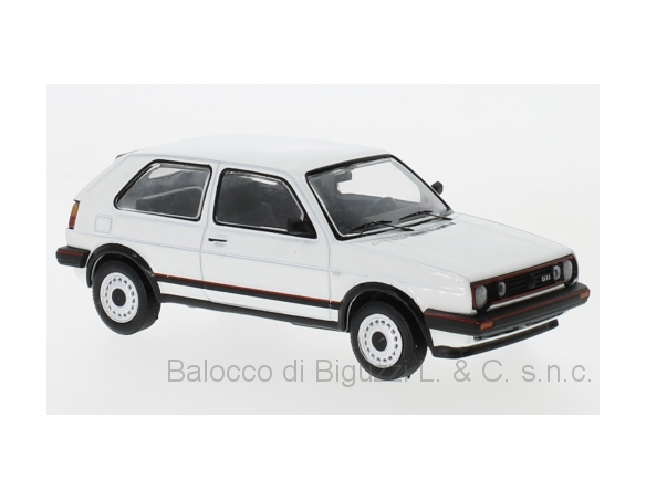 Ixo model CLC325N VW GOLF GTI MKII 1984 WHITE 1:43 Modellino