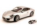 Welly WE18047S PORSCHE 911 (991) CARRERA S 2012 SILVER 1:18 Modellino