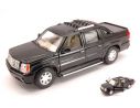 Welly WE22430BK CADILLAC ESCALADE EXT 2002 BLACK 1:24 Modellino