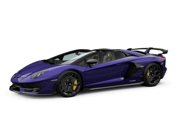 Looksmart LS501G LAMBORGHINI AVENTADOR SVJ ROADSTER PASIFAE VIOLET 1:43 Modellino