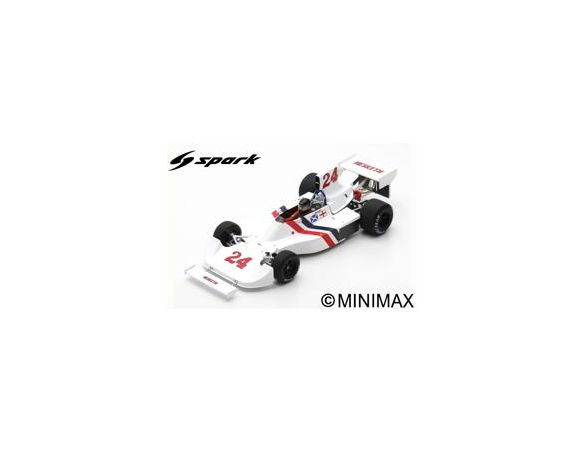 Spark Model S18406 HESKETH 308 JAMES HUNT 1975 N.24 WINNER DUTCH GP 1:18 Modellino