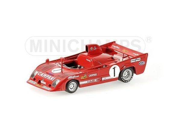 Minichamps PM400751201 ALFA ROMEO 33 TT N.1 COPPA FL.'75 1:43 Modellino