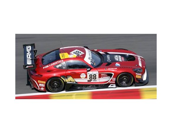 Spark Model S18SP094 MERCEDES GT3 N.88 24 H SPA 2019 ABRIL-SCHILLER-MARCIELLO 1:18 Modellino
