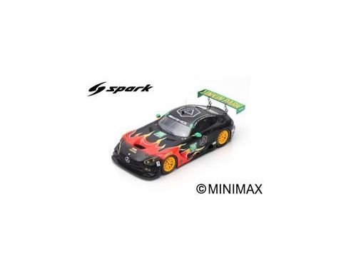 Spark Model S18US006 MERCEDES GT3 N.75 PETIT LE MANS 2017 VAUTIER-HABUL-VON MOLKE 1:18 Modellino