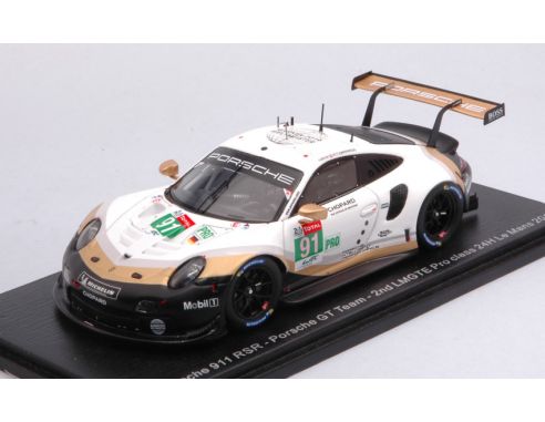 Spark Model S7936 PORSCHE 911 RSR N.91 2nd LMGTE PRO CLASS LM 2019 LIETZ-BRUNI-MAKOWIECKI Modellino