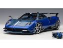 AUTOART AA78277 PAGANI HUAYRA BC 2016 BLEU FRANCIA/CARBON 1:18 Modellino