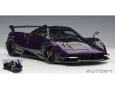 AUTOART AA78279 PAGANI HUAYRA BC 2016 VIOLET/CARBON 1:18 Modellino