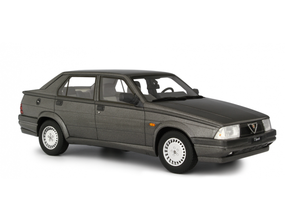 LAUDO RACING LM123A4R ALFA 75 2.0 T.S. 1988 MET.GREY 1:18 Modellino