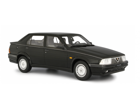 LAUDO RACING LM123A5 ALFA 75 2.0 T.S. 1987 BLACK 1:18 Modellino