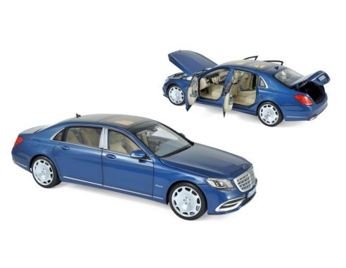Norev NV183425 MERCEDES MAYBACH S650 2018 BLUE METALLIC 1:18 Modellino