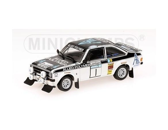 Minichamps PM400758401 FORD ESCORT N.1 WINNER RAC 1975 1:43 Modellino