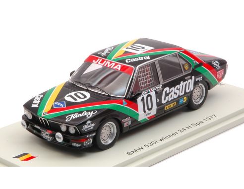 Spark Model SB230 BMW 530i US N.10 WINNER 24 H SPA 1977 E.JOOSEN-J.C.AUDRET 1:43 Modellino