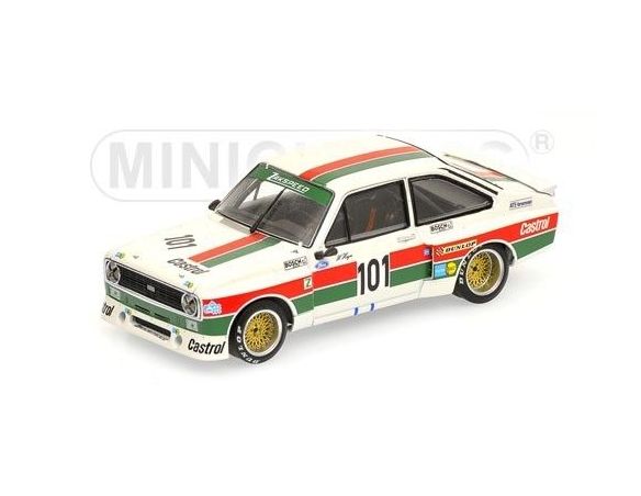 Minichamps PM400758491 FORD ESCORT II RS 1800 N.101 WINNER DRM HOCKENHEIM 1975 H.HEYER 1:43 Modellino
