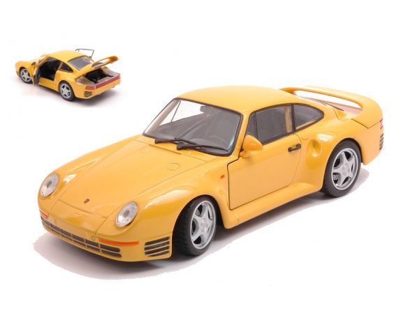 Welly WE24076Y PORSCHE 959 YELLOW 1:24 Modellino