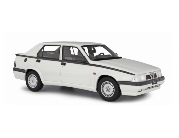 Ixo model LM123A1R ALFA 75 2.0 T.S. 1988 WHITE 1:18 Modellino