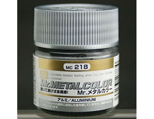 Gunze GUMC218 MR.METAL COLORS ALUMINIUM Pz.6 Modellino