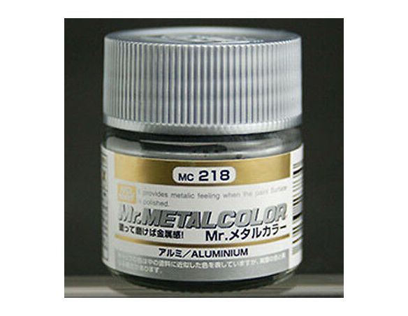 Gunze GUMC218 MR.METAL COLORS ALUMINIUM Pz.6 Modellino