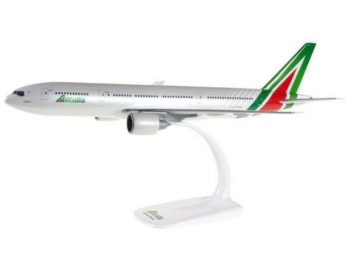 Herpa Boeing 777-300ER Roma di Alitalia in Miniatura per la Collezione Artigianale e Come Regalo 612555