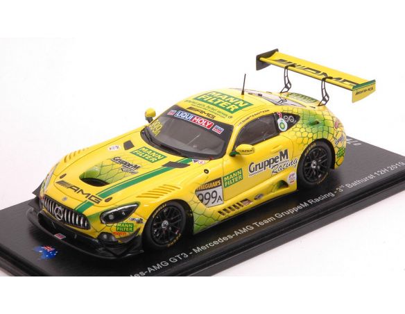 Anson AS035 MERCEDES GT3 N.999 3rd 12 H BATH 2019 BUHK-MARCIELLO-GOTZ 1:43 Modellino