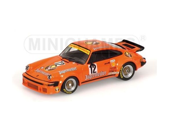 Minichamps PM400766412 PORSCHE 934 N.12 JAGERMEISTER DRM 1976 1:43 Modellino