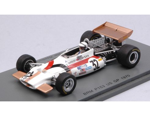 Spark Model S5277 BRM P153 P.WESTBURY 1970 N.32 US GP 1:43 Modellino