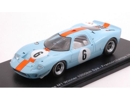 Spark Model S7460 MIRAGE N.6 WINNER 1000 KM SPA-FRANCORCHAMPS 1967 J.ICKX-D.THOMPSON 1:43 Modellino