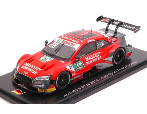 Spark Model SG447 AUDI RS 5 N.28 DTM 2019 LOIC DUVAL 1:43 Modellino