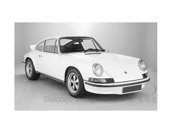 Ixo model CLC320N PORSCHE 911 CARRERA RS 2.7 1973 WHITE 1:43 Modellino