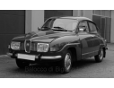 Ixo model CLC333N SAAB 96 V4 BLACK 1:43 Modellino