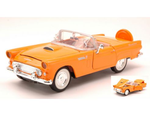 Motormax MTM73215YL FORD THUNDERBIRD 1956 OCHRE 1:24 Modellino
