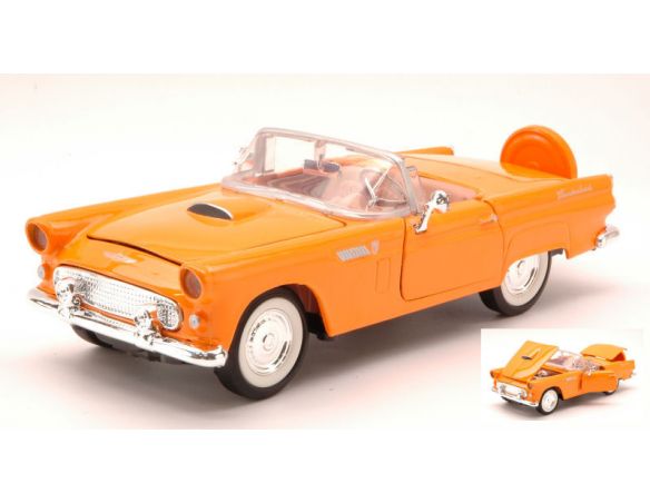 Motormax MTM73215YL FORD THUNDERBIRD 1956 OCHRE 1:24 Modellino