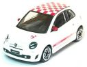 BBURAGO BU30199W FIAT 500 ABARTH 2007 WHITE 1:43 Modellino