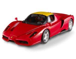 Hot Wheels Elite n2064 Ferrari Enzo Ferrari Die Cast 1:18 Modellino Scatola Rovinata