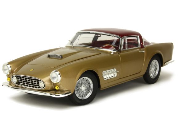 Hot Wheels T6250 Ferrari 410 Super America Grigia 1:18 Elite Scatola Rovinata