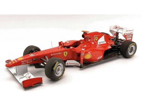 Hot Wheels HWW1198 FERRARI FERNANDO ALONSO 2011 N.5 3rd TURKISH GP 1:18 Scatola Rovinata