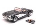 Motormax MTM73216BK CHEVROLET CORVETTE 1959 BLACK 1:24 Modellino