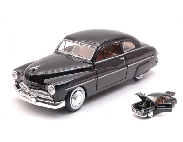 Motormax MTM73225BK MERCURY COUPE 1949 BLACK 1:24 Modellino