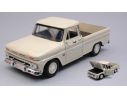 Motormax MTM73355BE CHEVROLET C10 FLETSIDE PICK-UP 1966 CREAM 1:24 Modellino