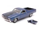 Motormax MTM79347B CHEVROLET EL CAMINO SS 396 1970 METALLIC BLUE 1:24 Modellino