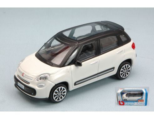 BBURAGO BU30271W FIAT 500L 2012 WHITE 1:43 Modellino