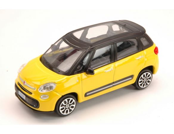 BBURAGO BU30271Y FIAT 500L 2012 YELLOW 1:43 Modellino