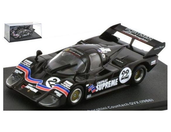 Hot Wheels JT18 LAMBORGHINI COUNTACH QVX 1986 N.22 1:43 Modellino