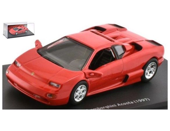 EDITORIA JT66 LAMBORGHINI ACOSTA 1997 RED 1:43 Modellino