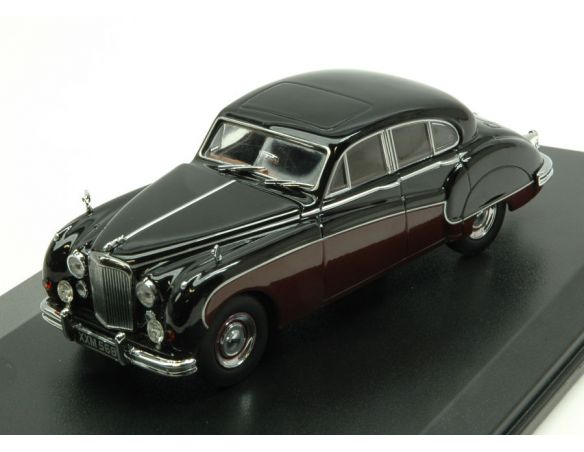 Oxford OXFJAG9004 JAGUAR MARK IX 1959 BLACK/DARK RED 1:43 Modellino