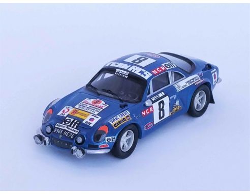 Trofeu TFRRMA01 ALPINE RENAULT A110 N.8 3rd RALLY MAROC 1974 LE TAHITIEN-DE WARREN 1:43 Modellino
