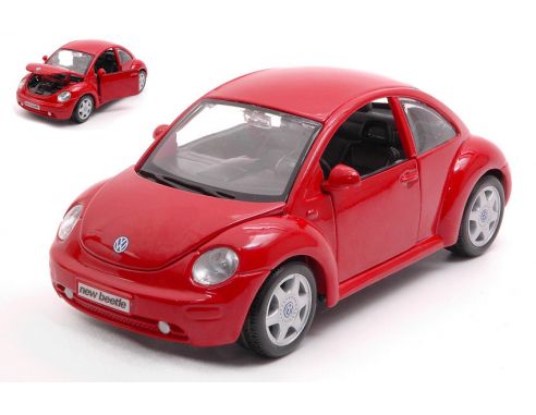 Maisto MI31975R VW NEW BEETLE RED 1:24 Modellino