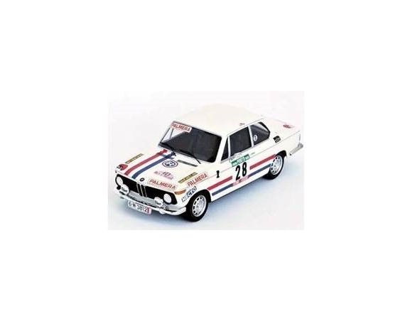 Trofeu TFRRAL92 BMW 2002 N.28 15th RALLY PORTUGAL 1975 ETCHBERS-ETCHBERS 1:43 Modellino