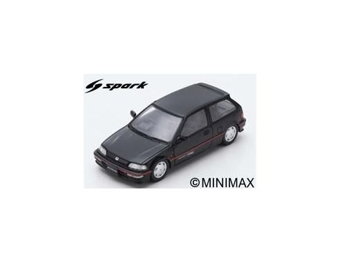 Spark Model S5452 HONDA CIVIC EF9 SiR 1990 BLACK 1:43 Modellino