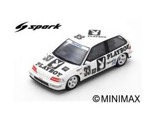 Spark Model S5464 HONDA CIVIC EF9 N.33 AJTCC AUTOPOLIS 1991 Y.MURAMATSU-T.HARA 1:43 Modellino